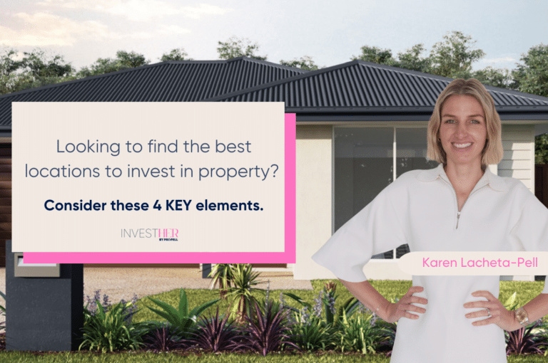 Looking to find the best locations to invest in property? Consider these 4 KEY elements.
